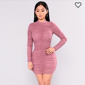 Deep Mauve XL Paparazzi Dress [FASHIONNOVA]